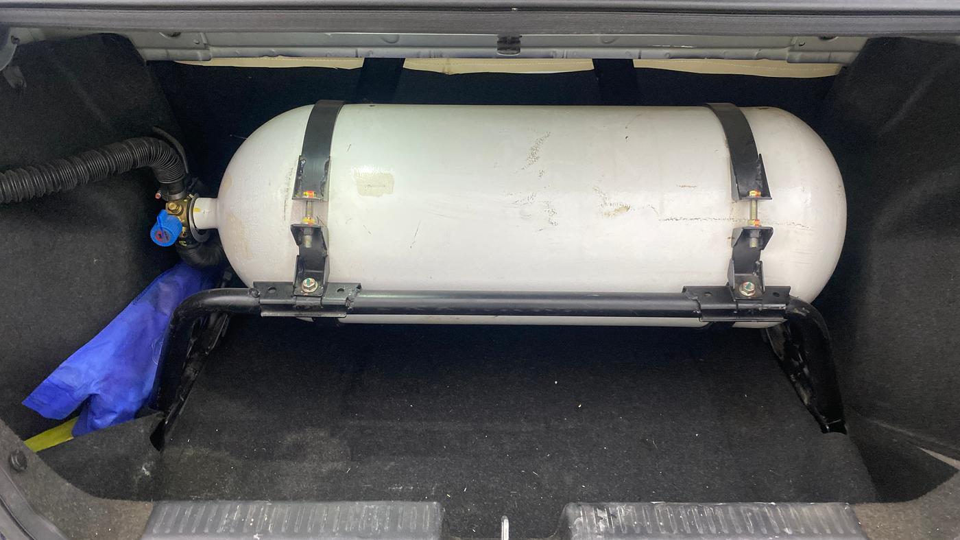 2022 Maruti Dzire ZXI CNG, CNG, Manual, 60,608 km, Boot Inside