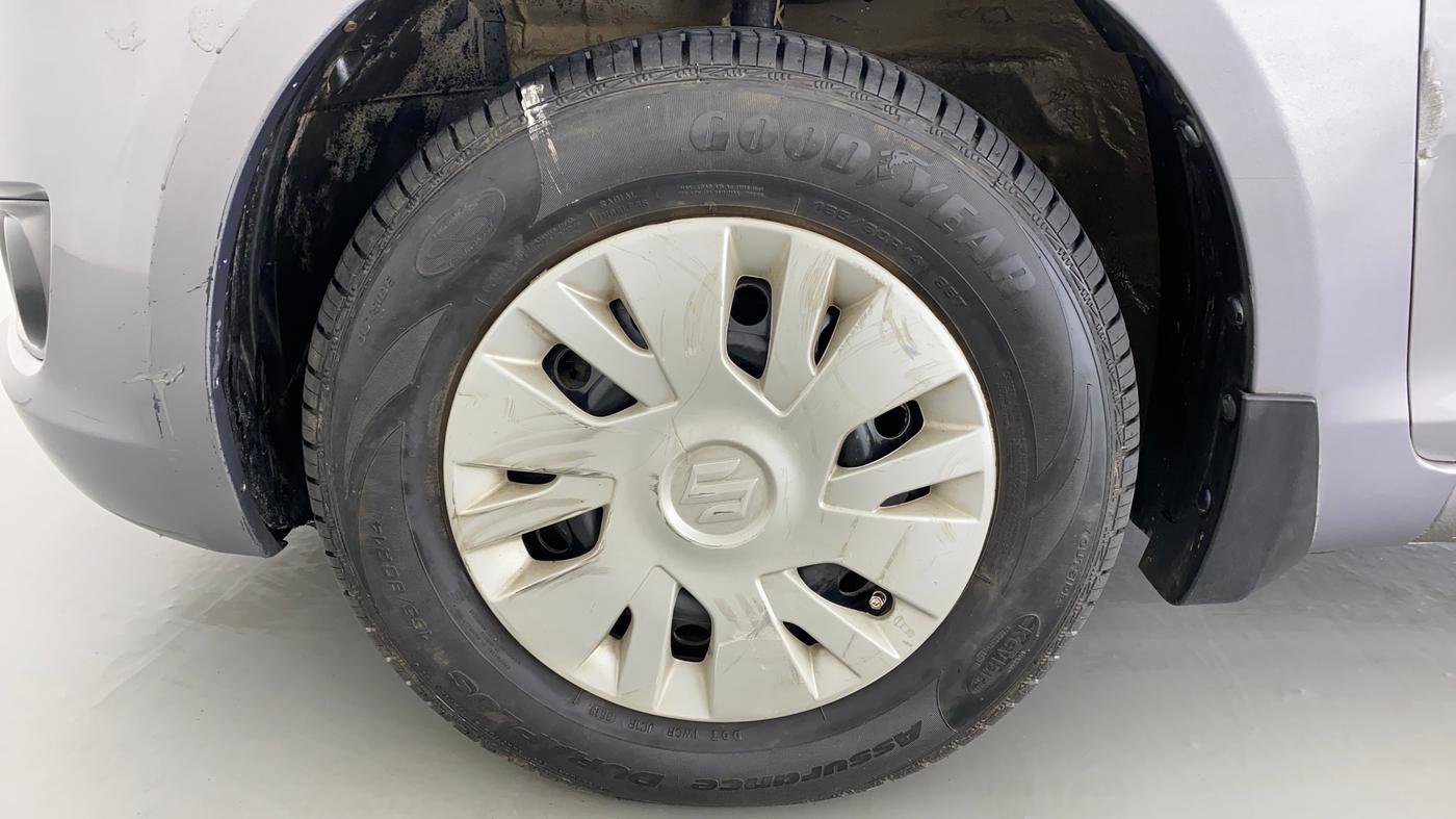 2013 Maruti Swift VXI D, Petrol, Manual, 56,705 km, Left Front Wheel