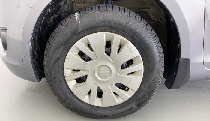 2013 Maruti Swift VXI D, Petrol, Manual, 56,705 km, Left Front Wheel