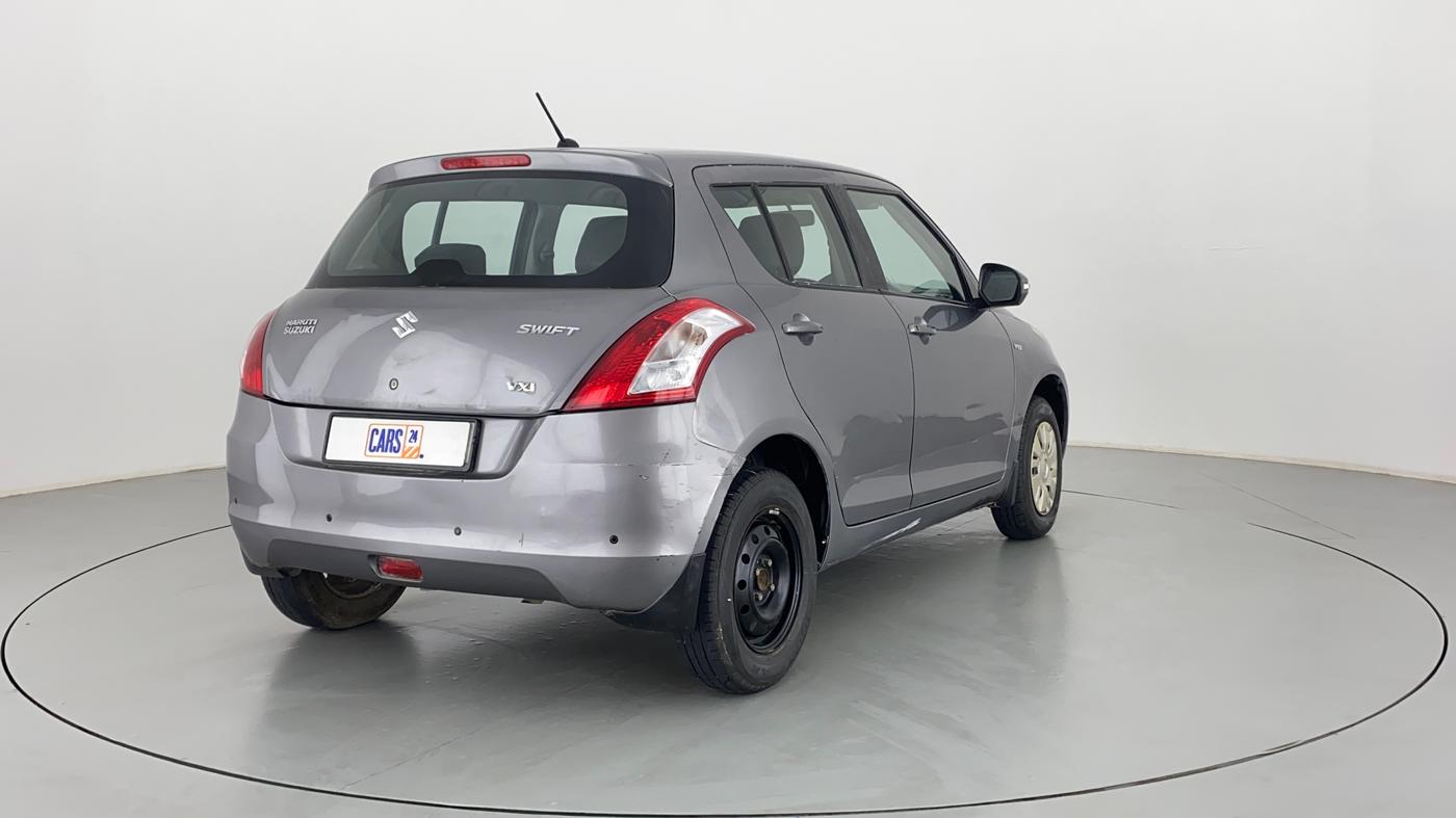 2013 Maruti Swift VXI D, Petrol, Manual, 56,705 km, Right Back Diagonal