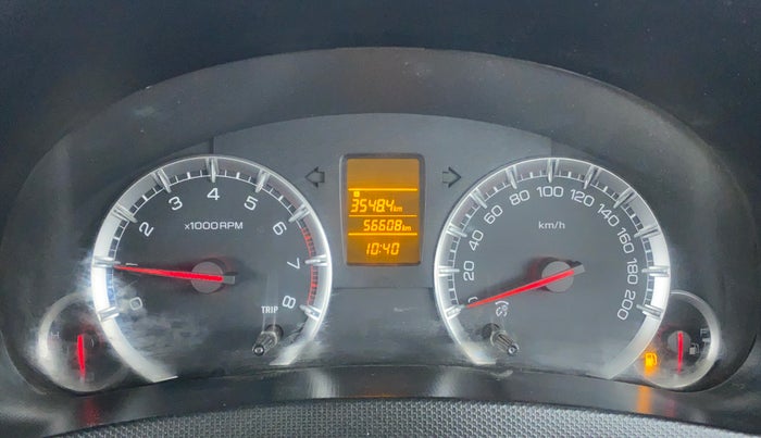 2013 Maruti Swift VXI D, Petrol, Manual, 56,705 km, Odometer Image