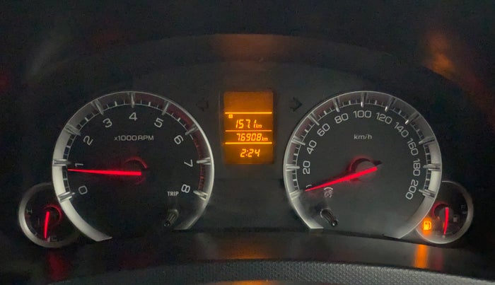 2015 Maruti Swift VXI, Petrol, Manual, 76,873 km, Odometer Image