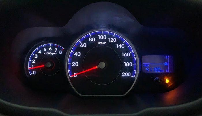 2011 Hyundai i10 SPORTZ 1.2, Petrol, Manual, 41,190 km, Odometer Image