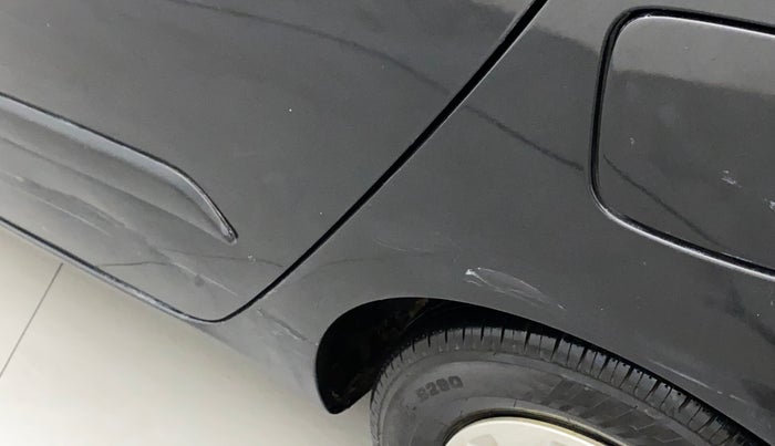 2011 Hyundai i10 SPORTZ 1.2, Petrol, Manual, 41,190 km, Left quarter panel - Slightly dented