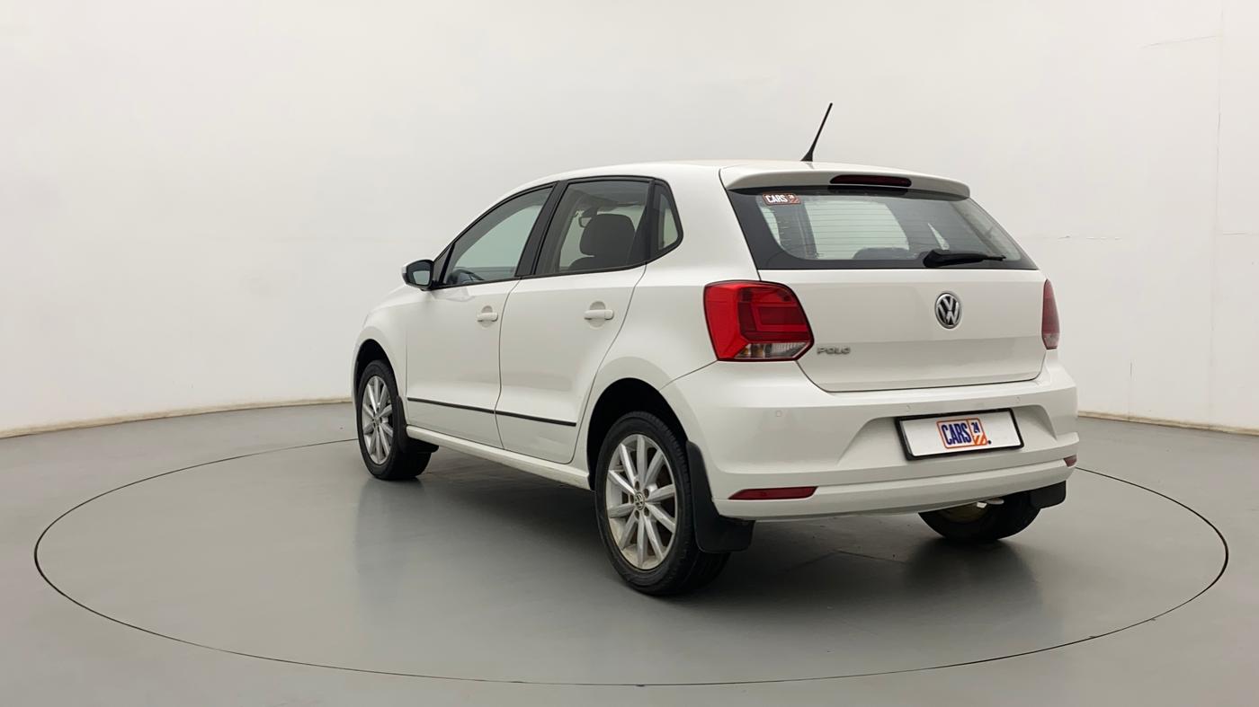 2018 Volkswagen Polo HIGHLINE PLUS 1.0 16 ALLOY, Petrol, Manual, 1,11,151 km, Left Back Diagonal