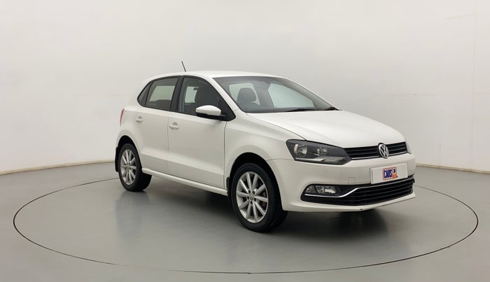 2018 Volkswagen Polo HIGHLINE PLUS 1.0 16 ALLOY, Petrol, Manual, 1,11,151 km, Right Front Diagonal