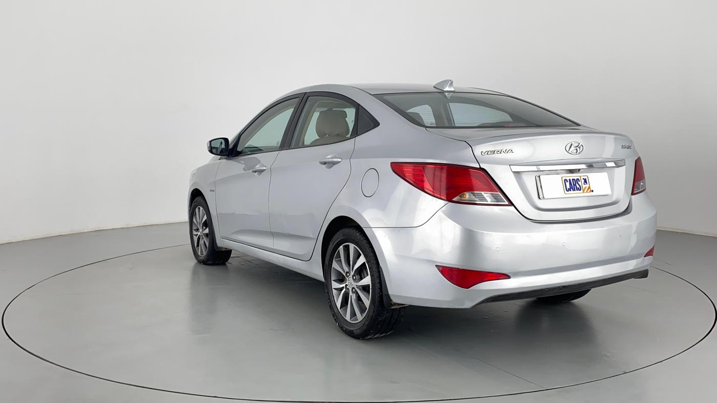 2017 Hyundai Verna 1.6 SX VTVT AT, Petrol, Automatic, 61,747 km, Left Back Diagonal