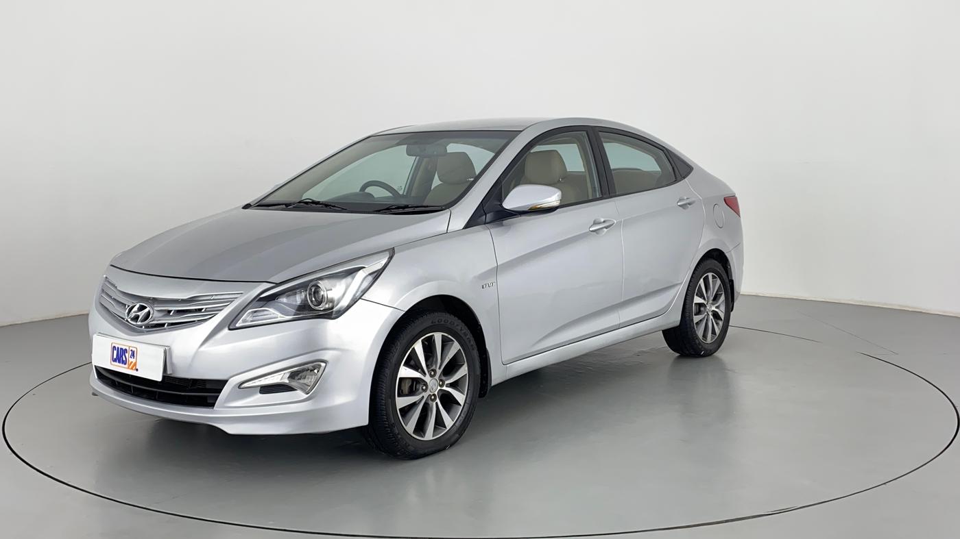 2017 Hyundai Verna 1.6 SX VTVT AT, Petrol, Automatic, 61,747 km, Left Front Diagonal