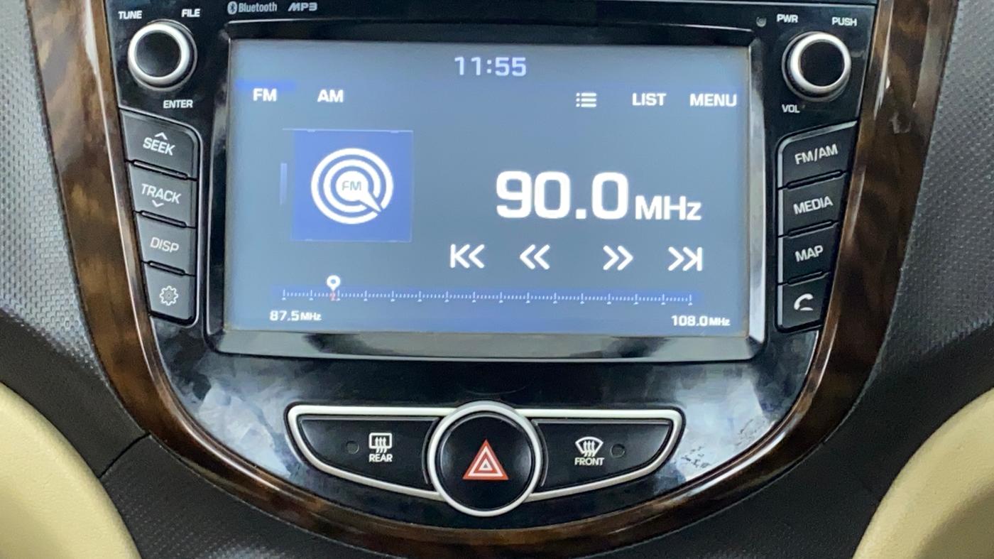 2017 Hyundai Verna 1.6 SX VTVT AT, Petrol, Automatic, 61,747 km, Infotainment System