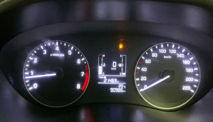 2016 Hyundai Elite i20 SPORTZ 1.2, Petrol, Manual, 90,960 km, Odometer Image