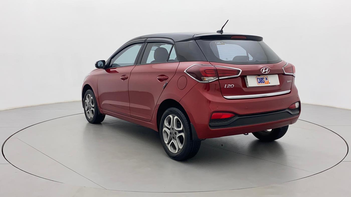 2019 Hyundai Elite i20 SPORTZ PLUS 1.2 DUAL TONE, Petrol, Manual, 24,397 km, Left Back Diagonal