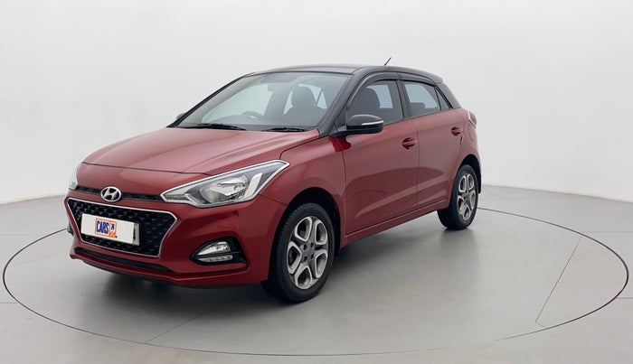 2019 Hyundai Elite i20 SPORTZ PLUS 1.2 DUAL TONE, Petrol, Manual, 24,397 km, Left Front Diagonal