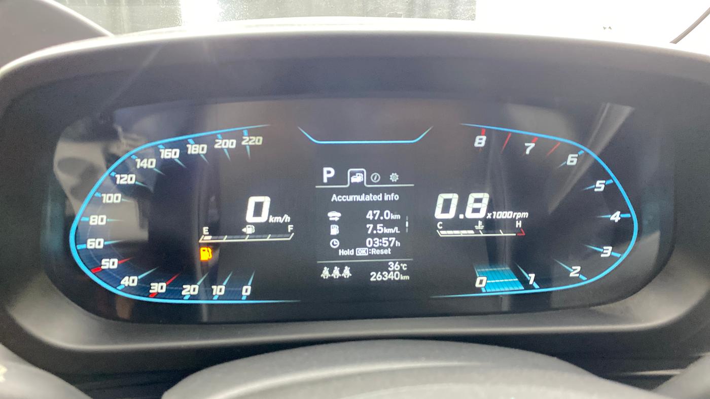 2024 Hyundai NEW I20 SPORTZ 1.2 IVT, Petrol, Automatic, 26,339 km, Odometer Image