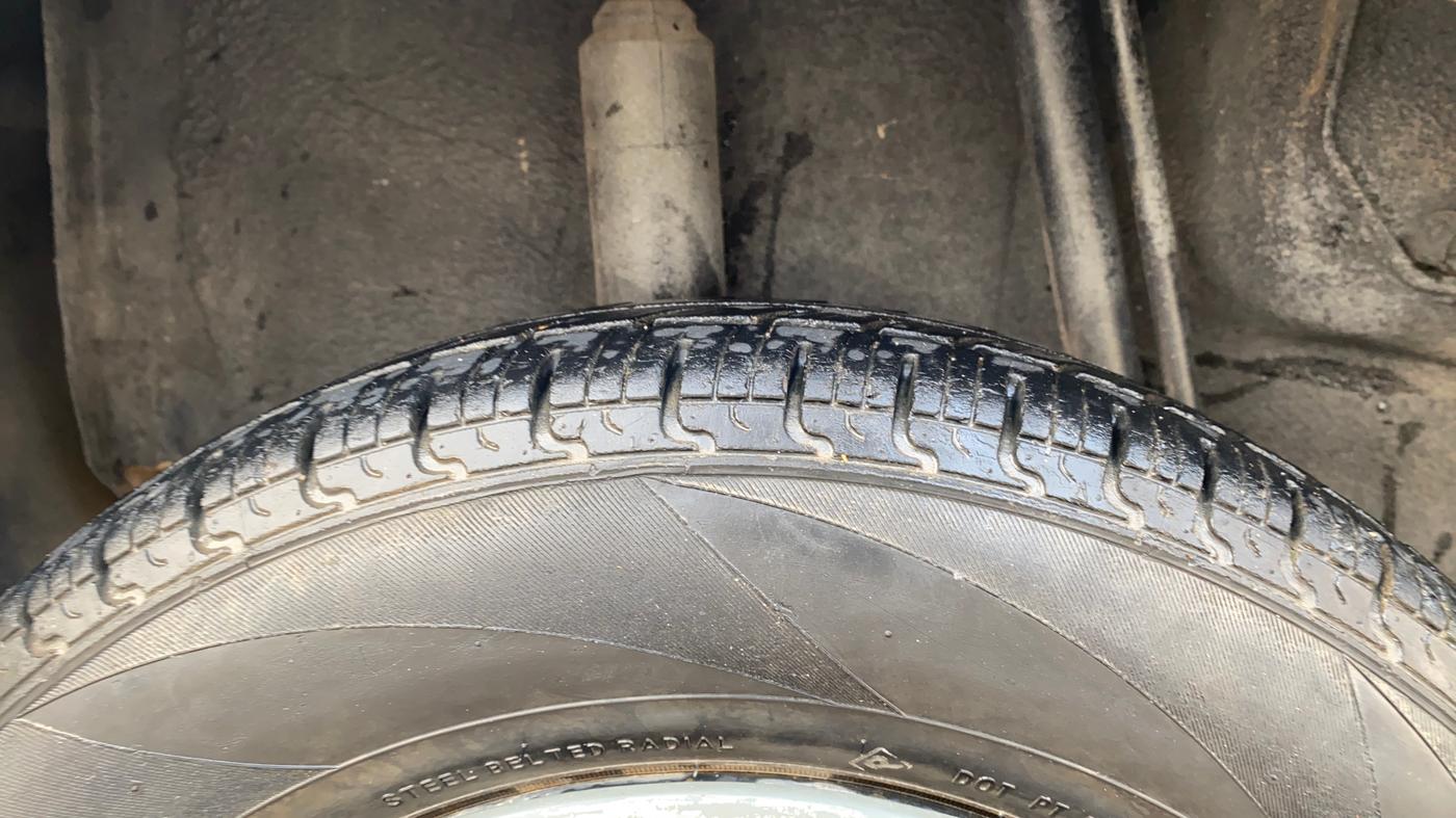 2018 Datsun Redi Go T(O) 1.0, Petrol, Manual, 30,308 km, Right Rear Tyre Tread