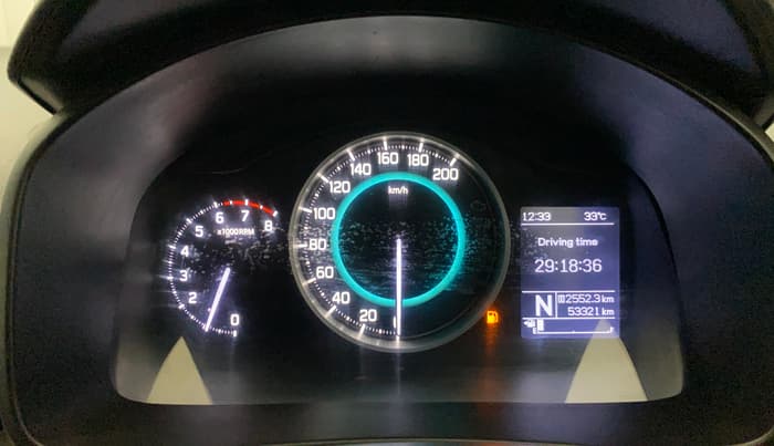 2021 Maruti IGNIS ZETA 1.2 AMT, Petrol, Automatic, 53,314 km, Odometer Image