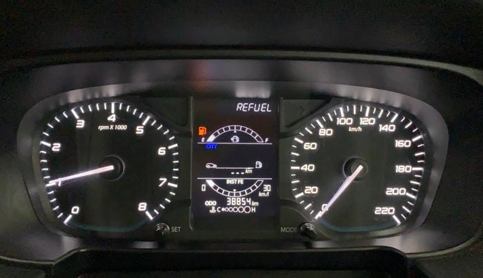 2021 Tata PUNCH ADVENTURE MT, Petrol, Manual, 38,854 km, Odometer Image
