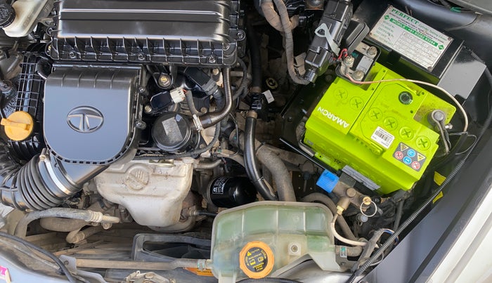 2019 Tata Tiago XZ PETROL, CNG, Manual, 1,13,117 km, Engine View - Left