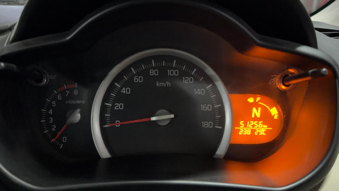 2018 Maruti Celerio ZXI AMT (O), Petrol, Automatic, 51,320 km, Odometer Image