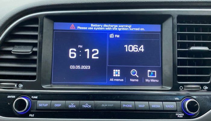 2017 Hyundai New Elantra 2.0 SX(O) AT PETROL, Petrol, Automatic, 61,739 km, Infotainment System