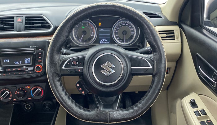 2017 Maruti Dzire VXI, Petrol, Manual, 27,678 km, Steering Wheel Close Up