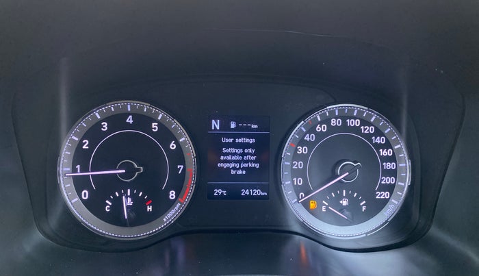 2022 Hyundai VENUE SX 1.0 TURBO IMT, Petrol, Manual, 24,097 km, Odometer Image