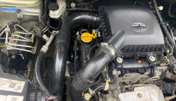 2022 Tata NEXON XZ PLUS (PREMIUM) KAZIRANGA PETROL, Petrol, Manual, 43,128 km, Engine View - Right