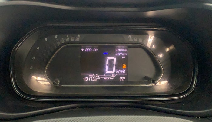 2022 Tata NEXON XZ PLUS (PREMIUM) KAZIRANGA PETROL, Petrol, Manual, 43,128 km, Odometer Image