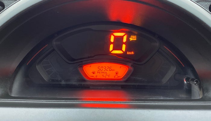 2021 Maruti S PRESSO VXI CNG, CNG, Manual, 50,404 km, Odometer Image