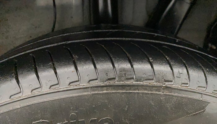 2024 Hyundai EXTER  SX 1.2 AMT, Petrol, Automatic, 27,625 km, Left Rear Tyre Tread