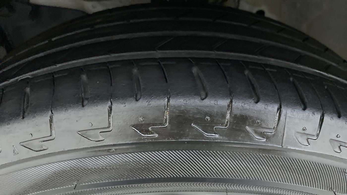 2021 Honda WR-V 1.2 SV MT, Petrol, Manual, 17,658 km, Left Front Tyre Tread