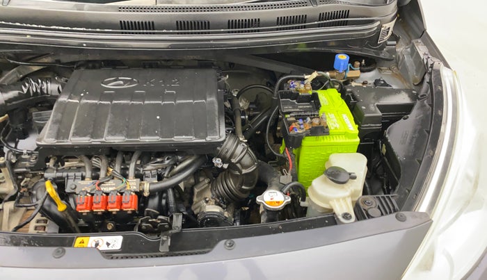 2017 Hyundai Grand i10 MAGNA 1.2 KAPPA VTVT, CNG, Manual, 1,17,518 km, Engine View - Left