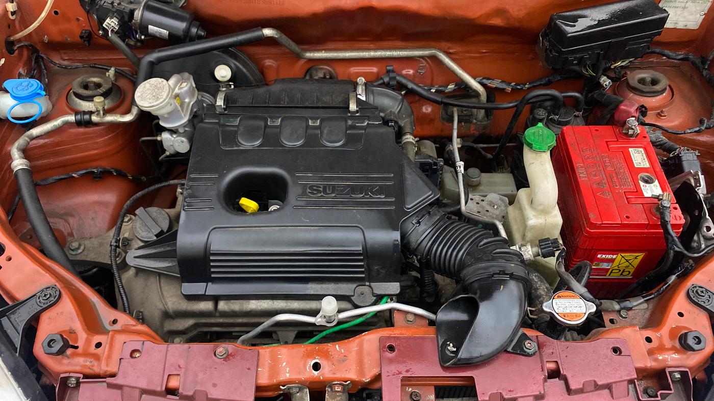 2015 Maruti Alto K10 VXI AMT, Petrol, Automatic, 61,631 km, Engine View