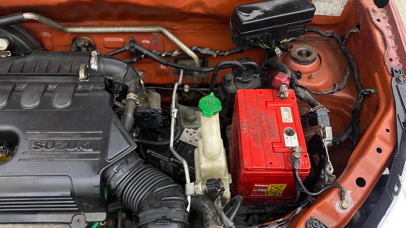 2015 Maruti Alto K10 VXI AMT, Petrol, Automatic, 61,631 km, Engine View - Left