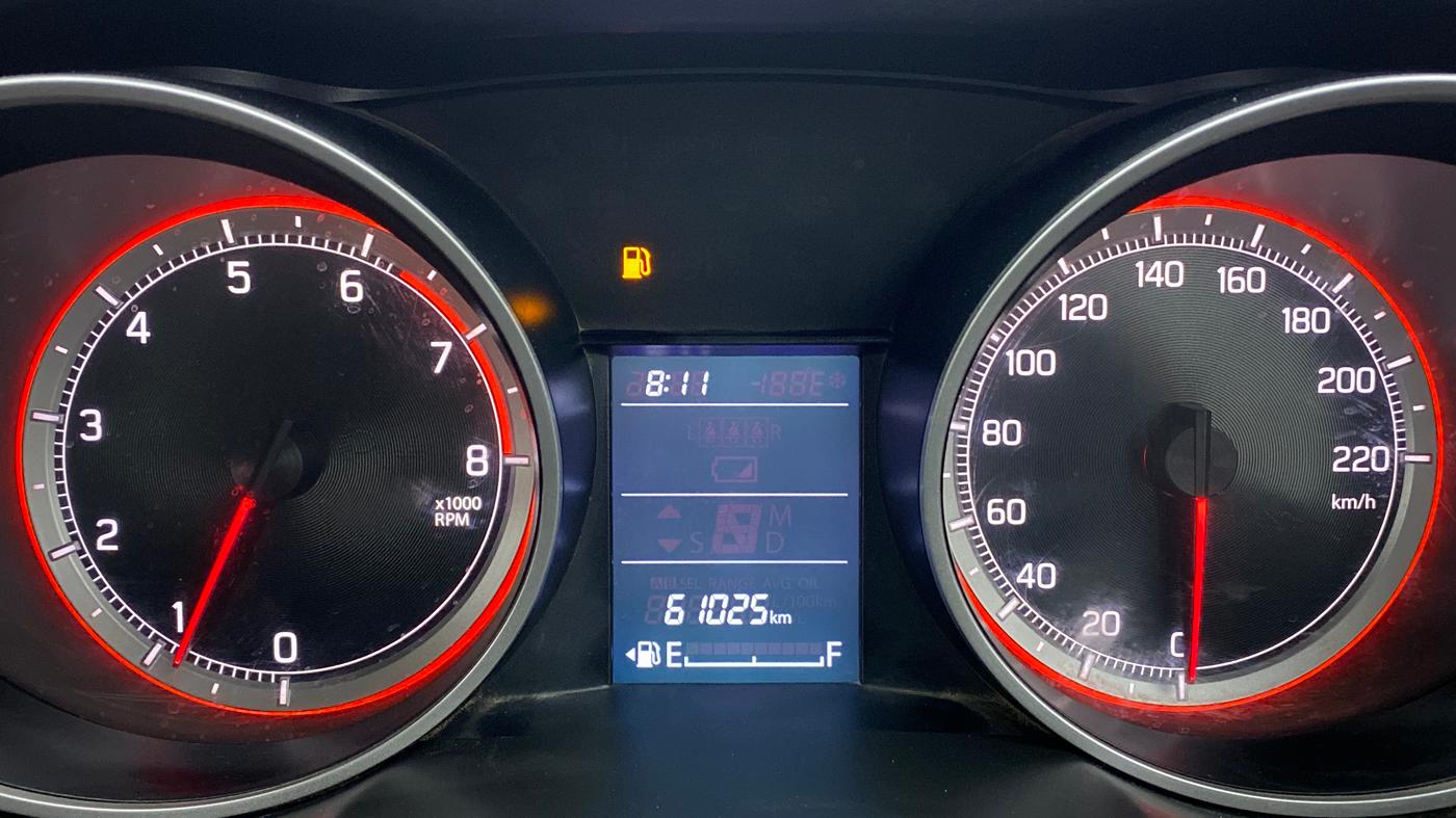 2018 Maruti Swift VXI, Petrol, Manual, 61,025 km, Odometer Image