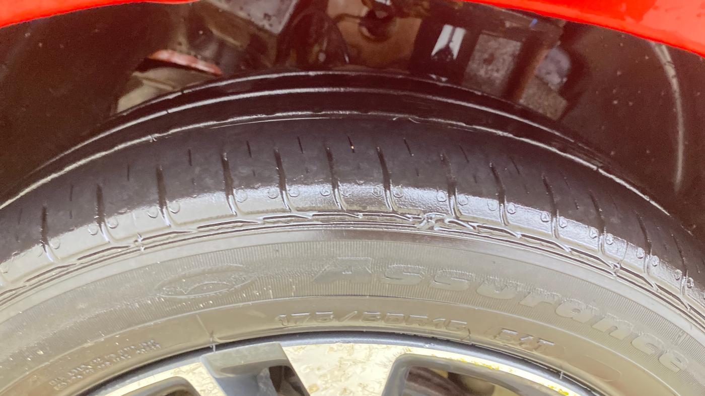 2020 Tata Tiago XZA PLUS PETROL, Petrol, Automatic, 67,446 km, Left Front Tyre Tread