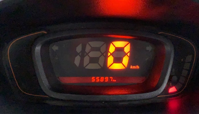 2016 Renault Kwid 1.0 RXT, Petrol, Manual, 56,374 km, Odometer Image