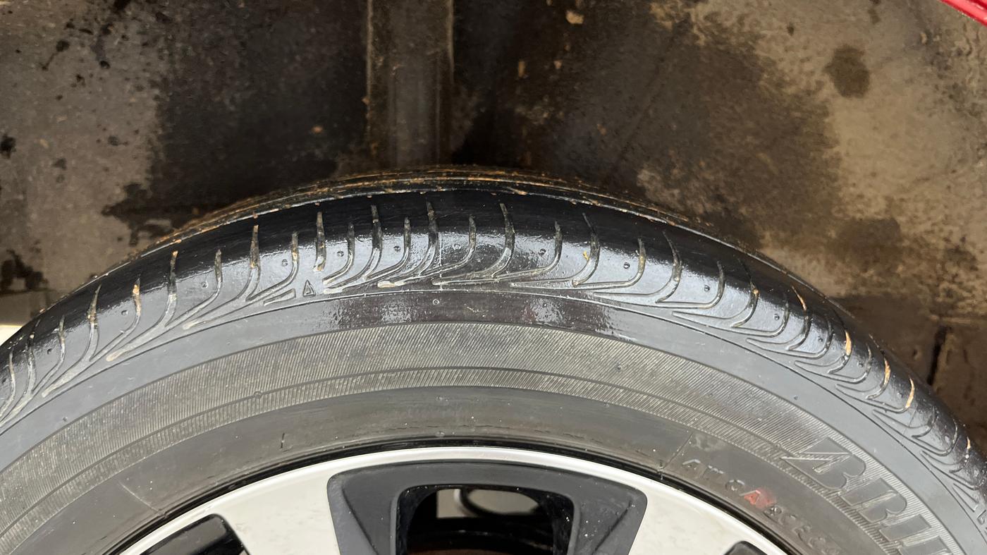 2021 Toyota YARIS G MT, Petrol, Manual, 38,329 km, Right Rear Tyre Tread