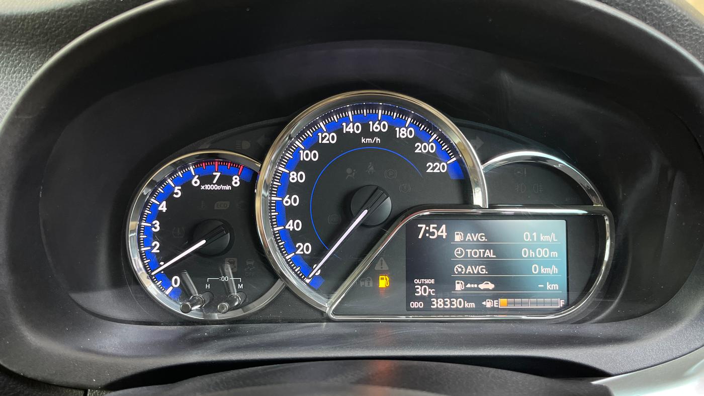 2021 Toyota YARIS G MT, Petrol, Manual, 38,329 km, Odometer Image