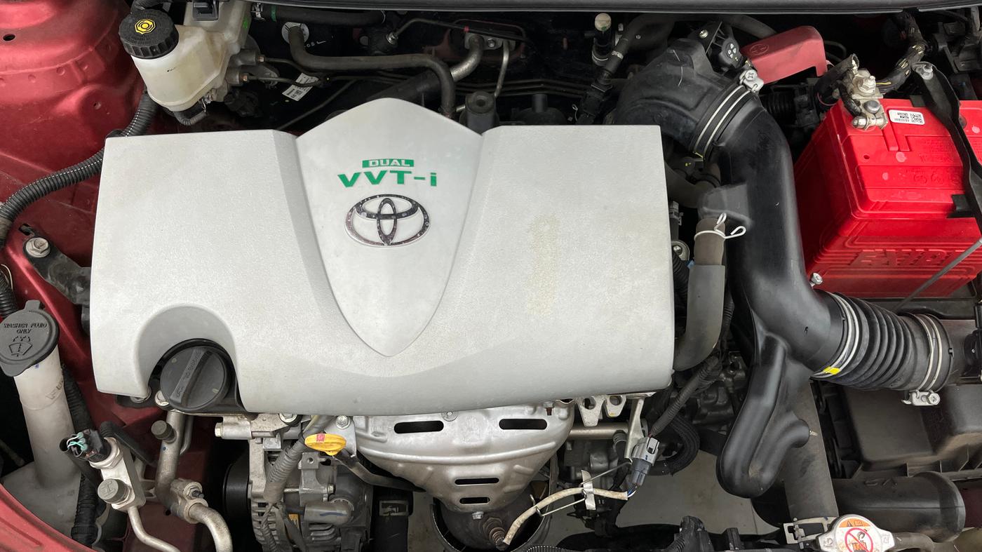 2021 Toyota YARIS G MT, Petrol, Manual, 38,329 km, Engine View