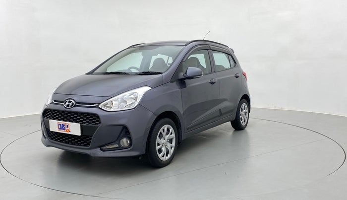2019 Hyundai Grand i10 1.2 KAPPA SPORTZ (O), Petrol, Manual, 28,787 km, Left Front Diagonal