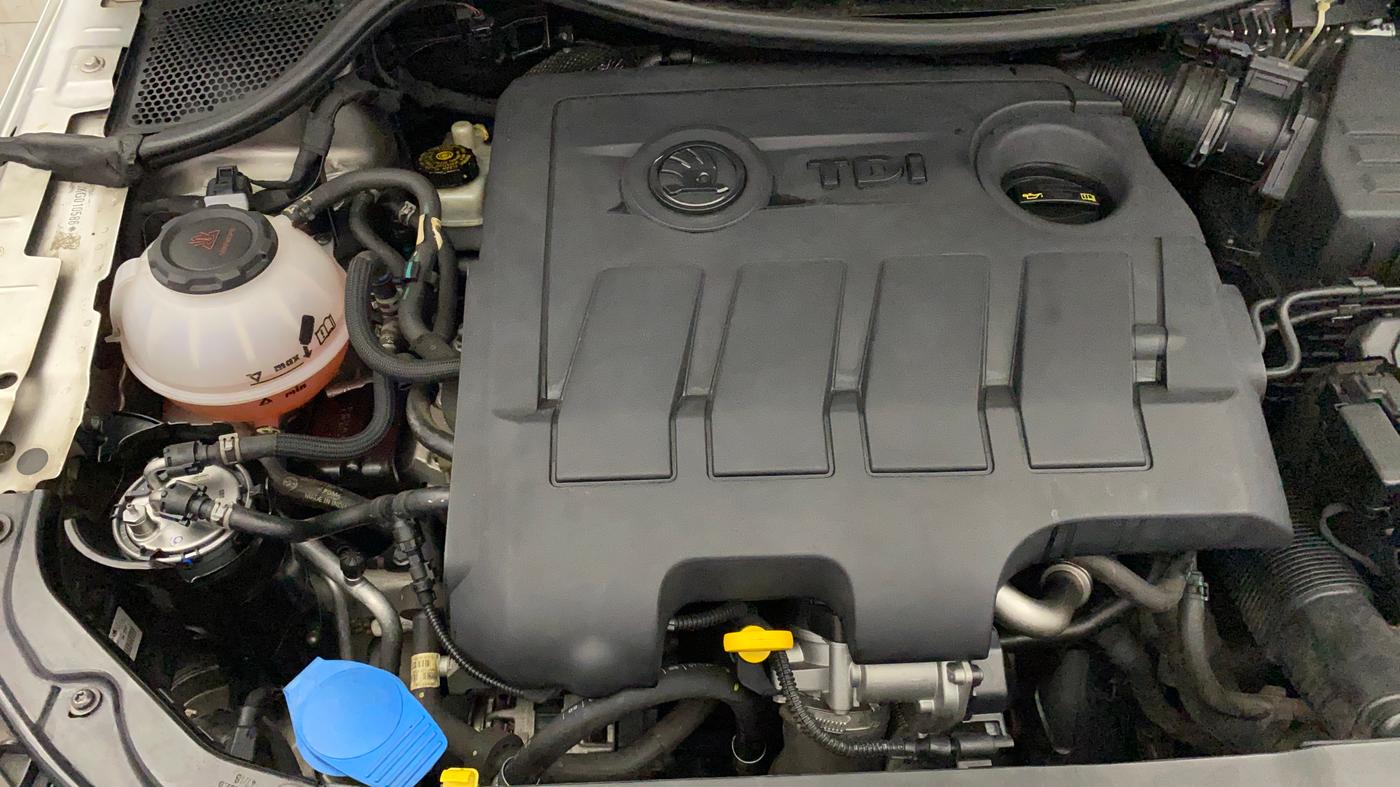 2019 Skoda Rapid STYLE 1.5 TDI AT, Diesel, Automatic, 95,582 km, Engine View - Right