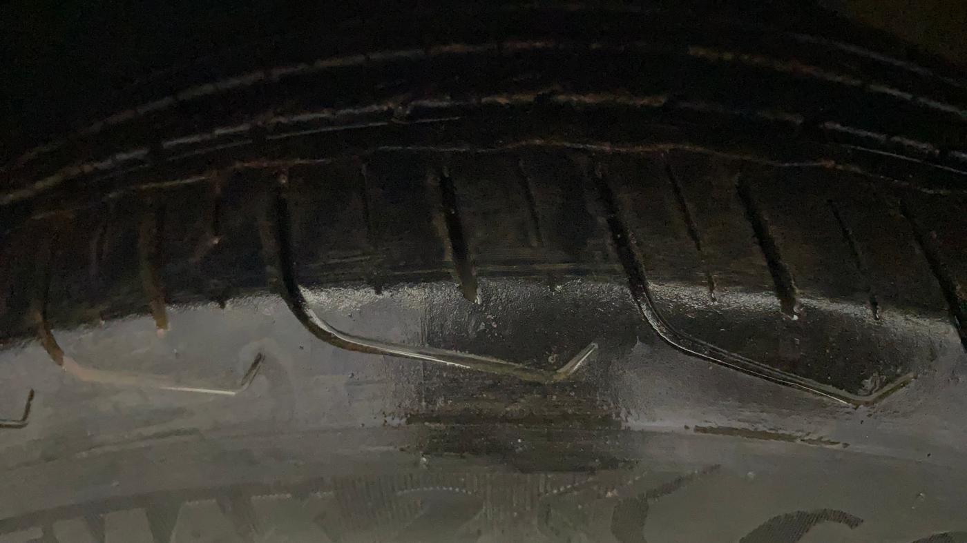 2019 Skoda Rapid STYLE 1.5 TDI AT, Diesel, Automatic, 95,582 km, Left Front Tyre Tread