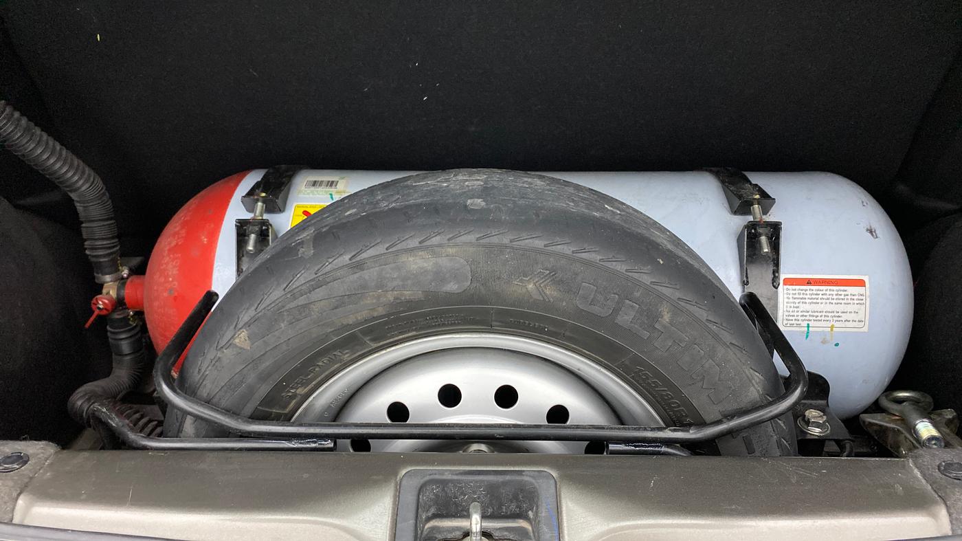 2020 Maruti New Wagon-R LXI CNG (O) 1.0, CNG, Manual, 66,284 km, Boot Inside