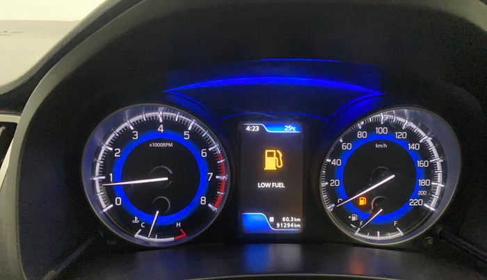2016 Maruti Baleno ALPHA PETROL 1.2, Petrol, Manual, 91,284 km, Odometer Image