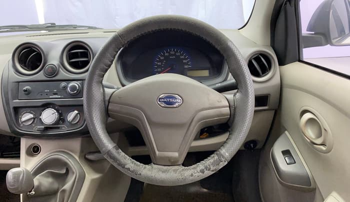 2014 Datsun Go T, Petrol, Manual, 61,184 km, Steering Wheel Close Up