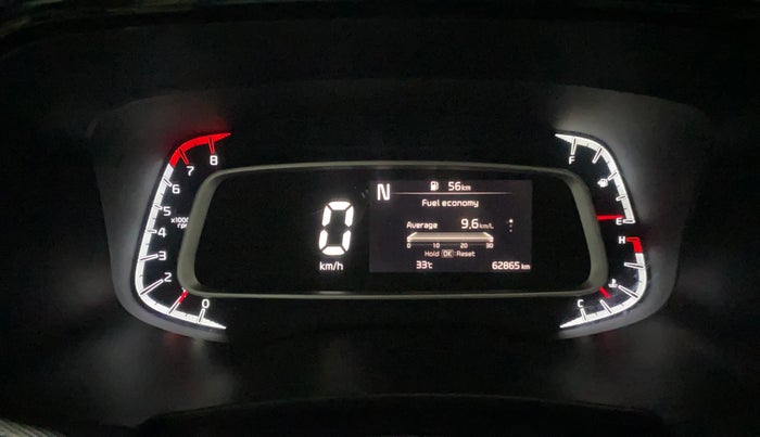 2021 KIA SONET HTX PLUS 1.0 IMT, Petrol, Manual, 62,859 km, Odometer Image