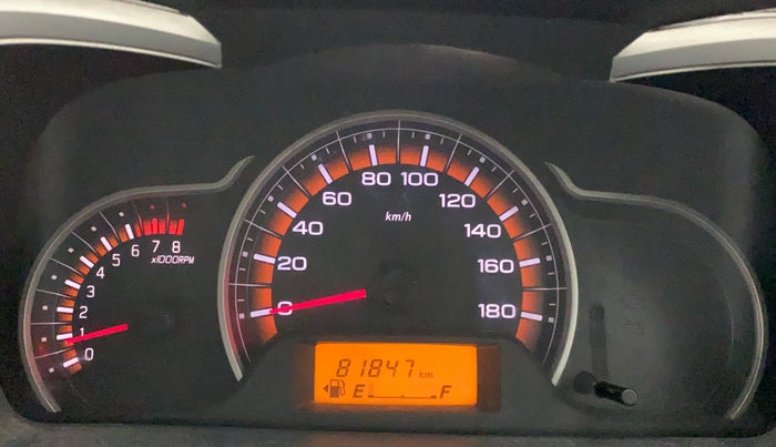2015 Maruti Alto K10 VXI, Petrol, Manual, 82,061 km, Odometer Image