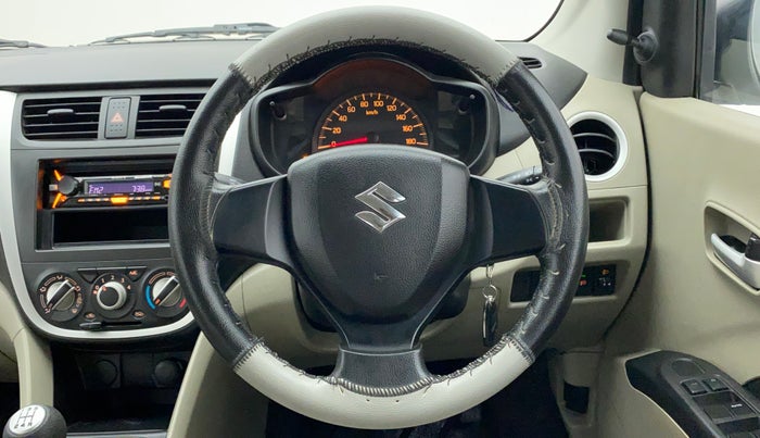 2015 Maruti Celerio VXI, Petrol, Manual, 47,726 km, Steering Wheel Close Up