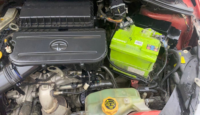 2020 Tata Tiago XZA PLUS PETROL, Petrol, Automatic, 1,25,942 km, Engine View - Left