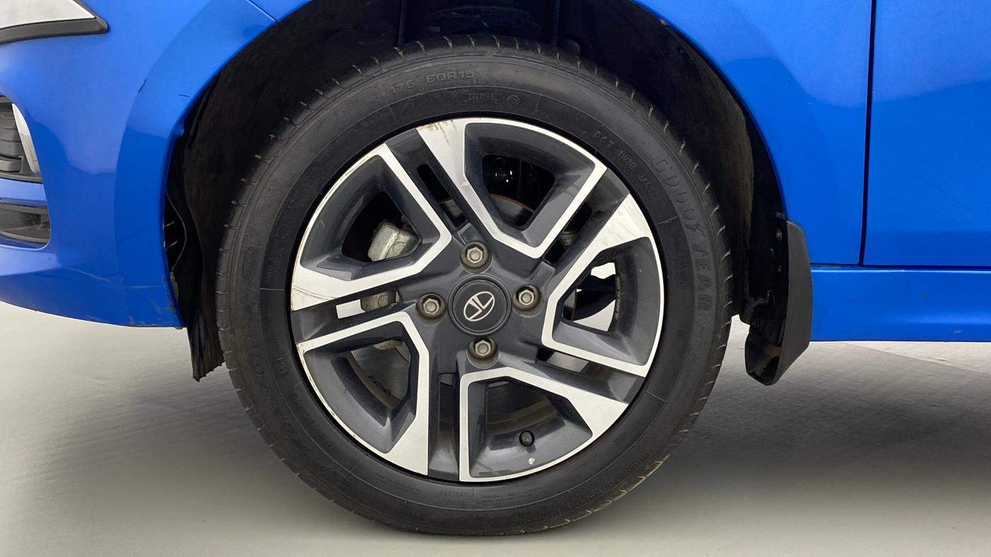 2020 Tata Tiago XZ+ 1.2 Revotron, Petrol, Manual, 9,686 km, Left Front Wheel
